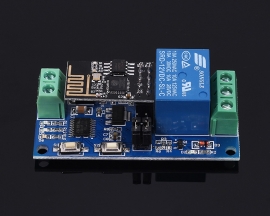 ESP8266 WiFi 12V 1 Channel Relay Module IOT Smart Home Remote Control Switch Android Phone APP Control Transmission Distance 100M