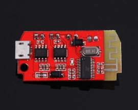 CT14 Mini Stereo Amplifier Module Bluetooth-compatible 5.0 Power Amplifier Board Module 5VF 5W+5W with Micro USB Charging Port