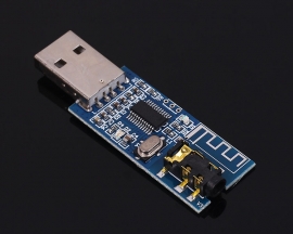 USB 5V Bluetooth-compatible Audio Receiver Module Long Distance Wireless Receiver Board Transmission Distance 20m