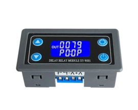 Time Delay Relay Module Digital LCD Display 6-30V Control Timer Switch Trigger Cycle Module for Smart Control