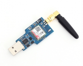 USB to GSM Serial GPRS SIM800C Module Wireless Bluetooth-compatible Board Sim900a Computer Control Calling with Antenna