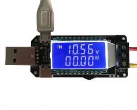 DC-DC USB Step UP/Down Power Supply Module LCD Adjustable Boost Buck Converter Voltmeter Ammeter Battery Capacity Tester Temperature Display