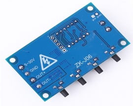 Trigger Cycle Timer DC 5V 12V 24V On Off Timer Module Delay Relay Switch Circuit Module Dual MOS Control with Protective Shell for Smart Home