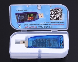 5V to 1.2V-24V DC-DC USB Step Up Down Power Supply Module Voltage Current Dual Display Buck Boost Converter