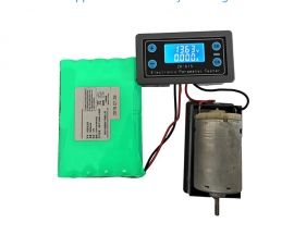 DC 5V-38V Multi-function Meter LCD Voltmeter Ammeter Battery Capacity Tester Power Tester Discharge Timer Temperature Display