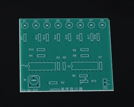 DIY Kit LM324 Temperature Indicator Thermistor Sensor DC 5V