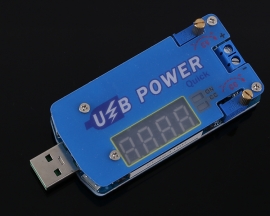 DC-DC 15W Adjustable USB Step Up Down Power Supply Module Fast Charging CVCC Buck Boost Voltage Converter