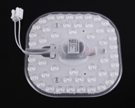 24W White Sound Light Control Lamp LED Lamp Intelligent Control for Aisle Corridor