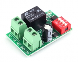 Power-ON Delay Relay Switch Module DC 12V 60s Programmable Delay Controller