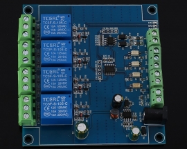 4 Channel Modbus Relay Module 4Bit Modbus-RTU Switch Signal Input Output RS485 TTL Controller