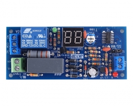 AC 220V 99s 99min Delay Relay Module 10A Switch Controller Adjustable Trigger Delay Circuit Board JK13P-AR