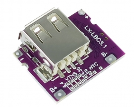 2A 5V Lithium Battery Charging Boosting Module with Protection Board TYPE-C Battery Charging Power Step Up Module