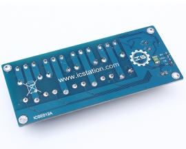 ICStation MICRO USB 5V 4-Channel Relay Module USB Control Relay Module ICSE012A