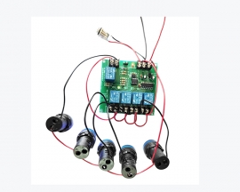 DC 12V 5-Channel Self-locking Relay Module 5Bit 10A High/Low Level Trigger Select Switch Controller