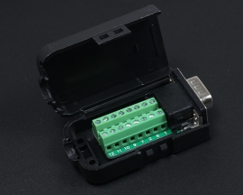VGA3+9 Screw Type Connector HDB15 9Pin Male Adapter Terminal Module