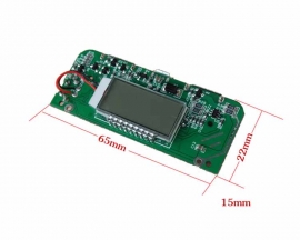 Dual USB 5V 2.1A 1A Mobile Power Bank Charger Boost Converter Step Up Module LCD Display Board for 18650 Battery DIY