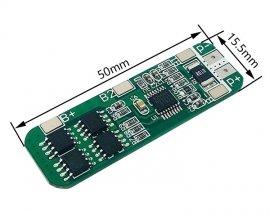 6A 3 Series 18650 Lithium Battery Protection Board 10.8V 11.1V 12V 12.6V Overcharge Overcurrent Protection Module