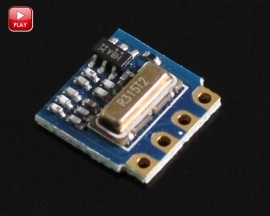 H34A-315 315Mhz MINI Wireless Transmitter Module ASK Modulation 2.6-12V for Arduino