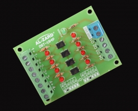 4Bit Optocoupler Isolator Photoelectric PLC Converter Board 24V to 5V/5V to 24V 