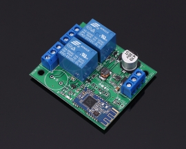 2bit Relay Module Bluetooth 4.0 BLE Precise for Android Apple IOT Smart Home Switch