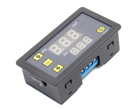 12V Upgrade Cycle Timer Delay Dual Display Functions Setting Relay Module