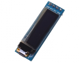 White 0.91" OLED Display Module 0.91 inch I2C IIC Interface 3.3-5V 128x32 OLED LCD LED Screen Module SSD1306 for Arduino