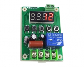 DC 12V Timer Countdown Module, 10A Relay Delay Module Programmable Power-ON/Signal Trigger