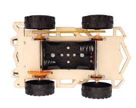 4WD Racing Car DIY Kits for Primary and Secondary School Students STEM Eduction, Hands-on Assembly Science Experiment Kits