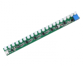 DC 5V 12V RGB LED Mono Sound Control Sensor Audio Spectrum Display Module