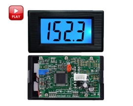 AC/DC 12V 200ohm Resistor Tester ohmmeter Low Resistance Tester Electrical Instrument LCD Display Impedance Meter