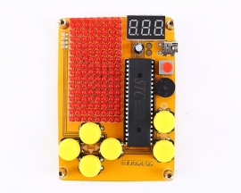 DIY Kit Game Machine Red LED Display Module Creative Electronics Experiment Kit for Snake/Plane/Racing/Fruit Slot