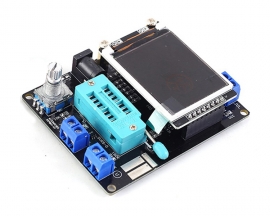 Transistor Tester Frequency Meter PWM Square Wave Generator LCR Meter Voltmeter Resistor Capacitor Detector Multifunction Detector TFT LCD Display