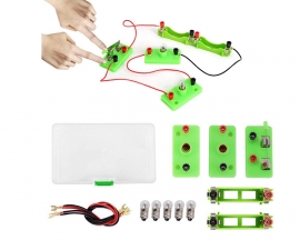 Circuit Learning Kits, Physics Science Entry Experiment DIY Project, Parallel Series Circuit Building, STEM Electric Education for Beginner Junior Senior Students