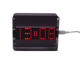 DIY Kit Electronic Clock DS3231 LED Dot Matrix Screen Display Thermometer