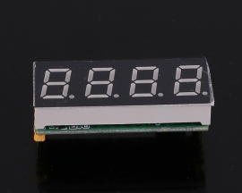 TTL MODBUS 0.4inch 4-Bit Red Digital Tube LED Display Screen Module TTL Control for Arduino
