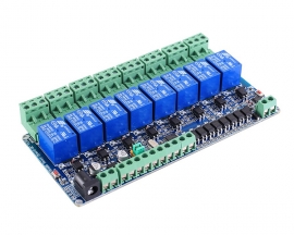 RS485 Modbus-RTU 12V 8Bit Relay Module 8-Channel Switch Controller for Arduino