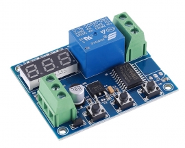 DC 12V Power-ON/OFF Trigger Delay Controller Module Adjustable Timer Cycle Delay Switch Module
