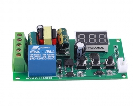 AC 110V 220V Button Control Switch High Level Signal Trigger Countdown Timer Relay Switch Module LED Display