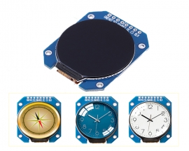 DC 3.3V 1.28inch TFT LCD Display Module Round RGB 240*240 GC9A01 Driver SPI Interface 240x240 Resolution