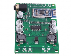 DC 12V 24V BK3266 Bluetooth-compatible Mono Amplifier Board 20W/30W MIC/AUX Audio Input Support Change Name and Password Call