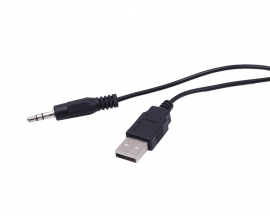 Mini USB Amplifier Device Dual Channel Stereo 3W+3W 4ohm Audio Wire for DIY Speaker Adjustable Volume