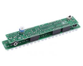 DIY Kit DC 3V-12V Audio Spectrum Indicator 5mm Red/Green/Blue LED LM3914 Level Indicator Kit