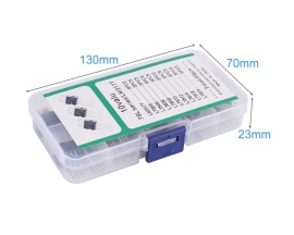 50pcs 10 Values High-Power Stabilized Transistor Kits TO-220 LM317T L7805 L7806 L7808 L7809 L7810 L7812 L7815 L7818 L7824 Component Kit