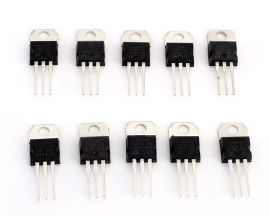 50pcs 10 Values High-Power Stabilized Transistor Kits TO-220 LM317T L7805 L7806 L7808 L7809 L7810 L7812 L7815 L7818 L7824 Component Kit