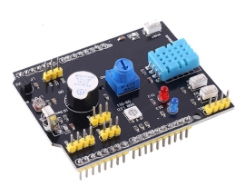 DHT11 Shield Multi-function Expansion Board LM35 Sensor Passive Buzzer Infrared Receiver