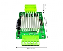 TB6600 Motor Driver Board 42/57 Stepper Motor Driver Module DC 9V-40V 0.5A-4A 1/2/4/8/16/32 Subdivision