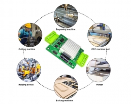 TB6600 Motor Driver Board 42/57 Stepper Motor Driver Module DC 9V-40V 0.5A-4A 1/2/4/8/16/32 Subdivision