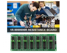 1R-999999R Programmable Resistance Board Seven Section 1R Precision Green Board