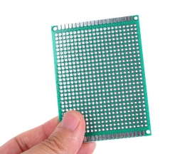 Double-Sided Universal Board Tinned Circuit Board 1.6mm High-Quality Fiberglass Board for Experiment