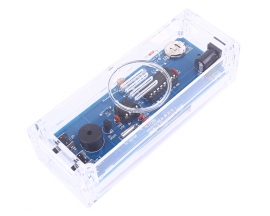RGB 4Bit Digital Electronic Clock DIY Kit 5V Temperature Alarm 12/24H Time Date Home Clock